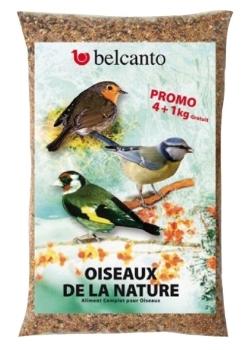 Belcanto - Mélange de graines céréales Oiseaux de la nature 20 kg - Gamm  vert