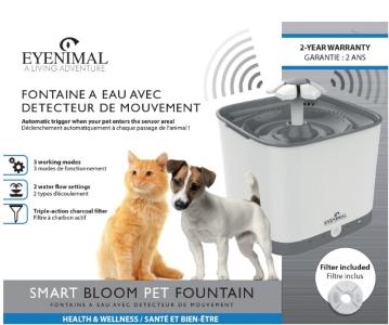 Fontaine a eau pour chat chien avec detecteur de mouvement fontaine a eau intelligente pour animaux 2