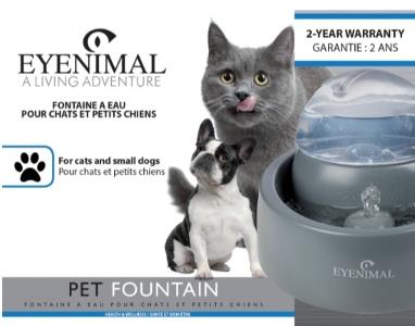 Fontaine a eau pour chat chien fontaine a eau pour animaux vente promo web